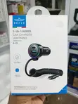 Brave B-23 3-in-1 Car Charger with Lightning, Type-C, USB-A Ports - 1