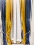 Mixed Colour Blended Curtains - 1