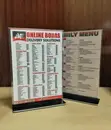 A4 Acrylic Tabletop Sign Holder - 1