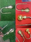 Metallic Curtain Tiebacks Wall Mounted Holders (Pair) - 2