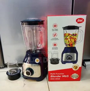 Itel M6S 800W Multi-Function Blender - 1.8L Jug + Grinding Cup