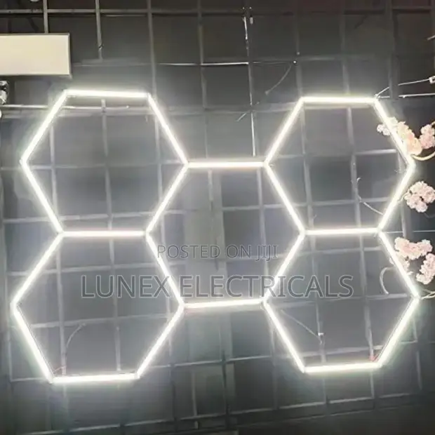 Honeycomb Hexagon LED Work Light for Garage/Workshop - 1