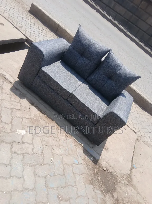 Brand New Grey 2-Seater Sofa - 1