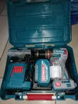 Total 42V Max Cordless Impact Drill Kit - 1