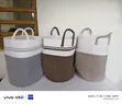 Woven Laundry Basket - 1