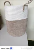 Woven Laundry Basket - 4