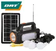 DAT Solar Lighting System AT-9013 with FM Radio & USB Charger - 1