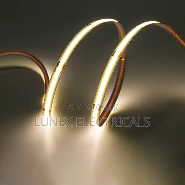 12V COB LED Strip Light - 5M Flexible - 1