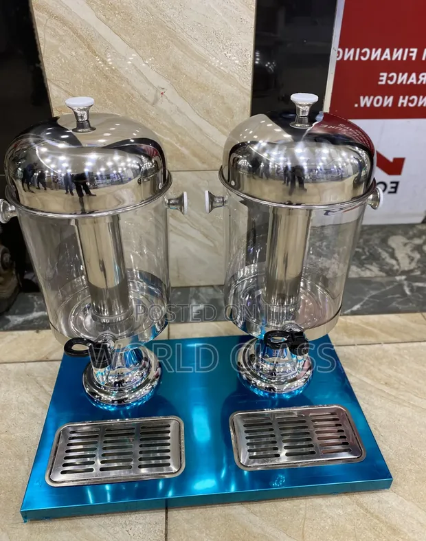 Euromax Double-Chamber Commercial Juice Dispenser - 1