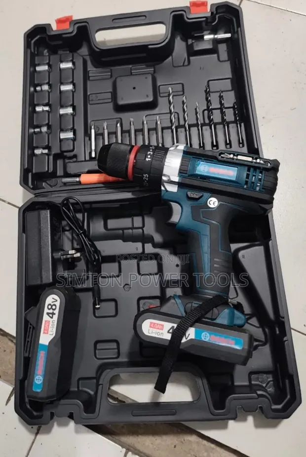 Bosch 48V Cordless Drill Machine Kit - 1