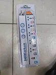 Brand New 5-Way Extension Cord with USB, 3 Metres - 1