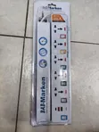 Brand New 5-Way Extension Cord with USB, 3 Metres - 2