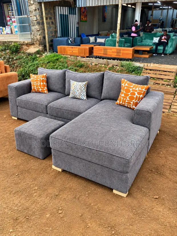 Avellino Grande L-Shaped Sofa - 1