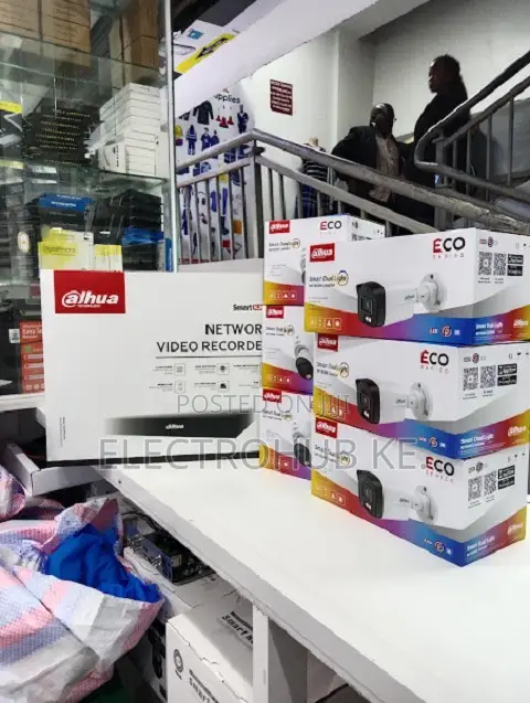 Dahua 4 Channel IP CCTV Camera Kit - 1