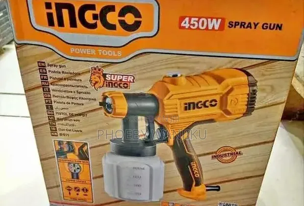 Ingco 450W Electric Spray Gun - 1