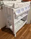 Set Kamili ya Chumba cha Mtoto - Stroller, Vifaa vya Kulalia, Meza ya Kubadilisha - 4