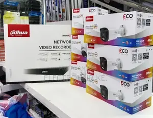 Dahua 4 Channel 2MP IP Camera Full Kit