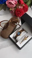 Ladies Gift Set: Sunglasses, Watch, Bracelet in Twin Box - 1