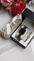 Ladies Gift Set: Sunglasses, Watch, Bracelet in Twin Box - 2