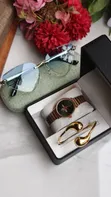 Ladies Gift Set: Sunglasses, Watch, Bracelet in Twin Box - 3