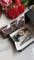 Ladies Gift Set: Sunglasses, Watch, Bracelet in Twin Box - 5