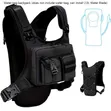Running Hiking Chest Bag - Multifunction Zipper - 1
