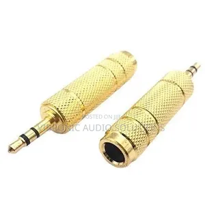 3.5mm Male to 6.5mm Female Audio Adapter