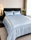 Luxury Silk Jacquard Duvet Cover Set - 6x7 - 3