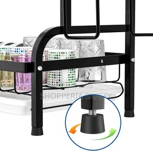 2 Tier Stainless Steel Dish Rack