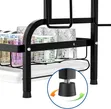 2 Tier Stainless Steel Dish Rack - 1