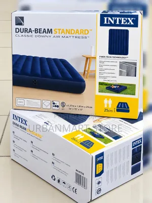 Heavy Duty 4x6 Intex Air Mattress with Free Pump