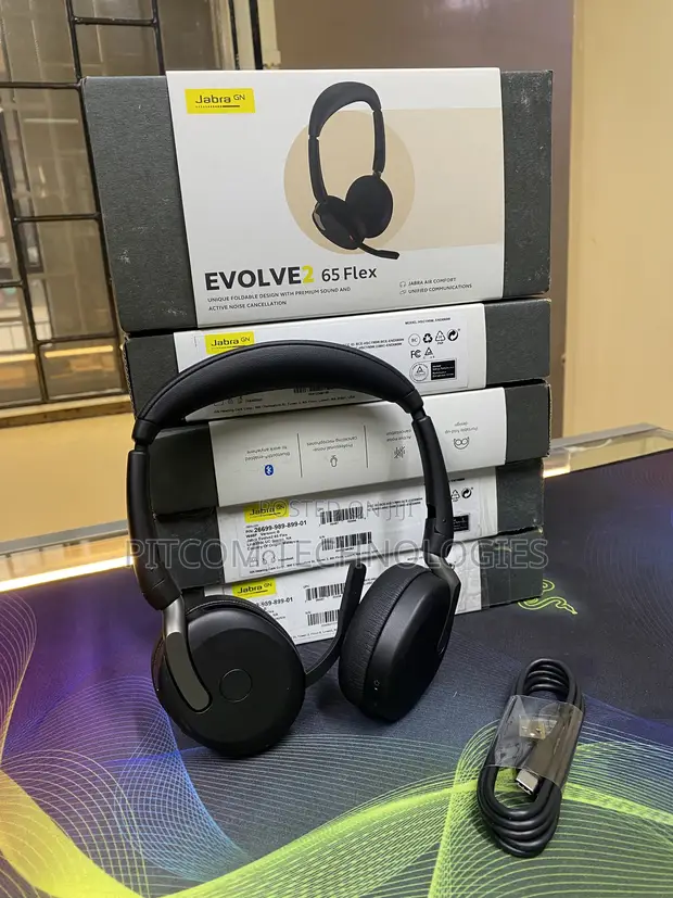 Jabra Evolve2 65 Flex Headphones - 1