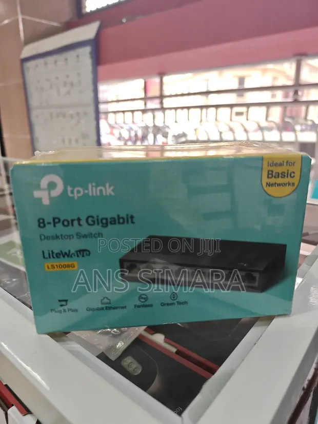 TP-Link LS1008G 8-Port Gigabit Unmanaged Switch - 1
