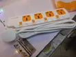 Prime Power 4-Way Industrial Extension Socket with Surge Protector - 2