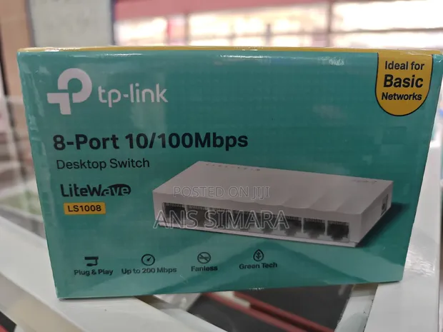 TP-Link LS1008 8-Port Network Switch - 1
