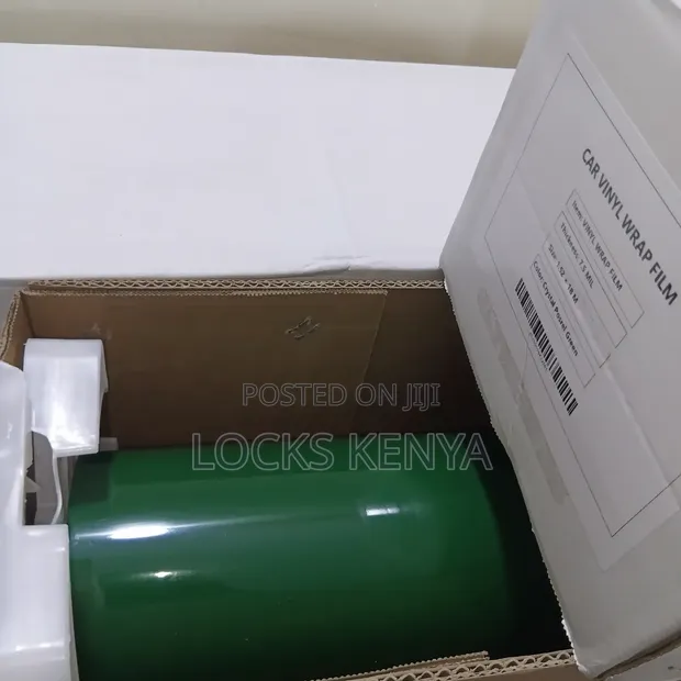 Crystal Porsel Green Car Wrap 1.52x18m - 1