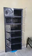 6-Tier Shoe Rack Organizer with 12 Compartments & Clear Doors - 2