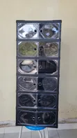 6-Tier Shoe Rack Organizer with 12 Compartments & Clear Doors - 3