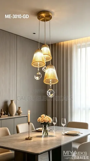 Modern LED Color Changing Chandelier