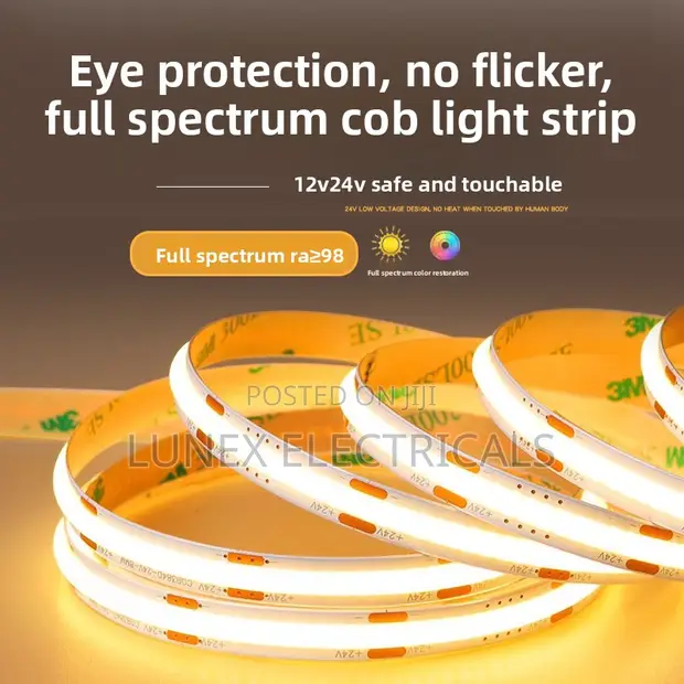 3000K-6500K LED Strip Light kwa Ajili ya Kioo cha Switch - 1
