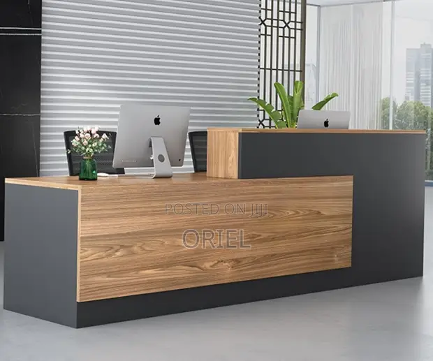 Modern Front Office Reception Desk - 1