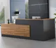 Modern Front Office Reception Desk - 2