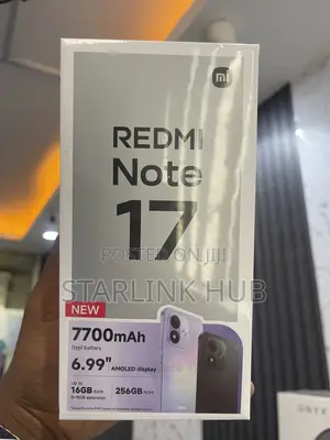 New Xiaomi Redmi Note 17 256GB Red