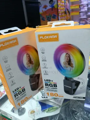 LED + RGB Selfie Fill Light - Rechargeable