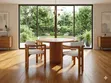 Mid-Century Round Marble Dining Set (4-Seater) - 1