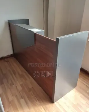 1.8m Executive Reception Desk - Brown
