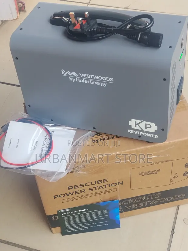 Vestwoods Rescube 1kWh Portable Power Station (500W) - 1