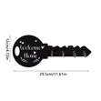 Decorative Wooden Key Hanger and Organizer - 1