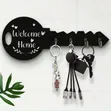Decorative Wooden Key Hanger and Organizer - 2