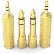 6.35mm to 3.5mm Audio Adapter Converter (4-Pack) - 1